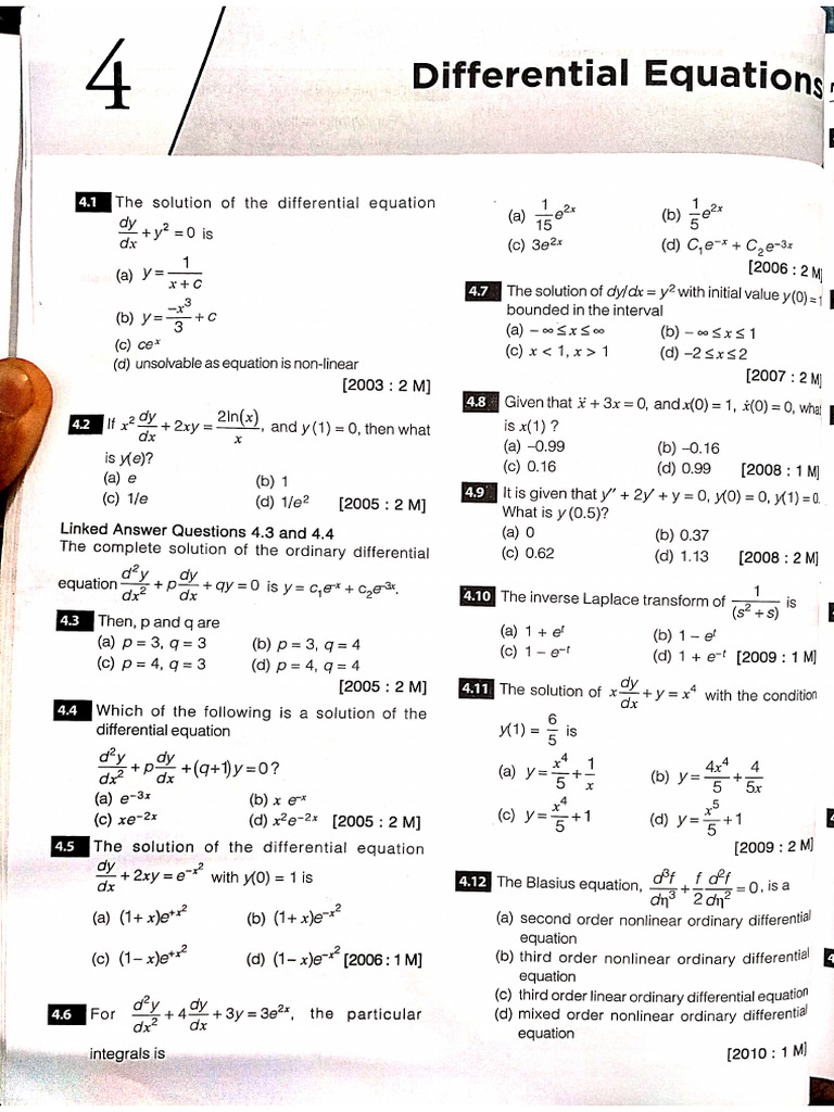 Differential Equation | PDF