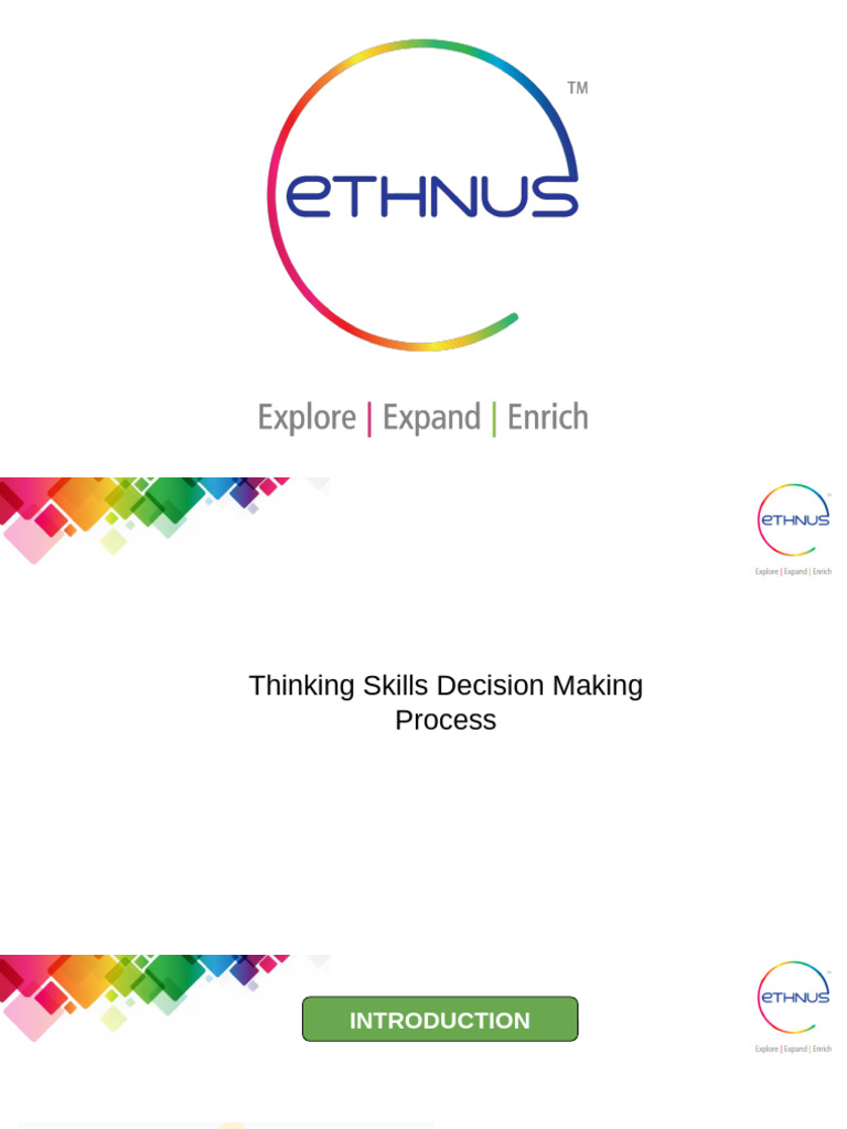 Effective Decision Making Process Guide | PDF