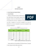 BAB III SKRIPSI - Shirli - 2012 - Hubungan Antara Apersepsi Dengan Hasil Belajar Siswa Pada Pembelajaran IPS Di Kelas V