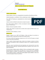 Casos Práticos Resolvidos Direito Das Obrigações