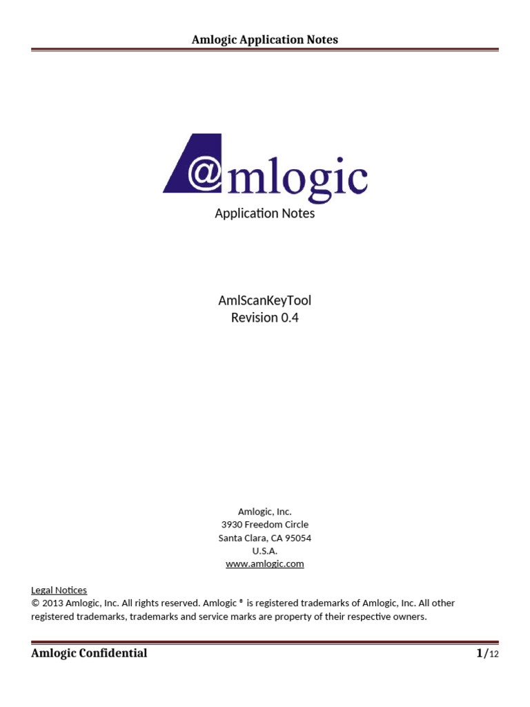 Aml Scan Key Tool | PDF