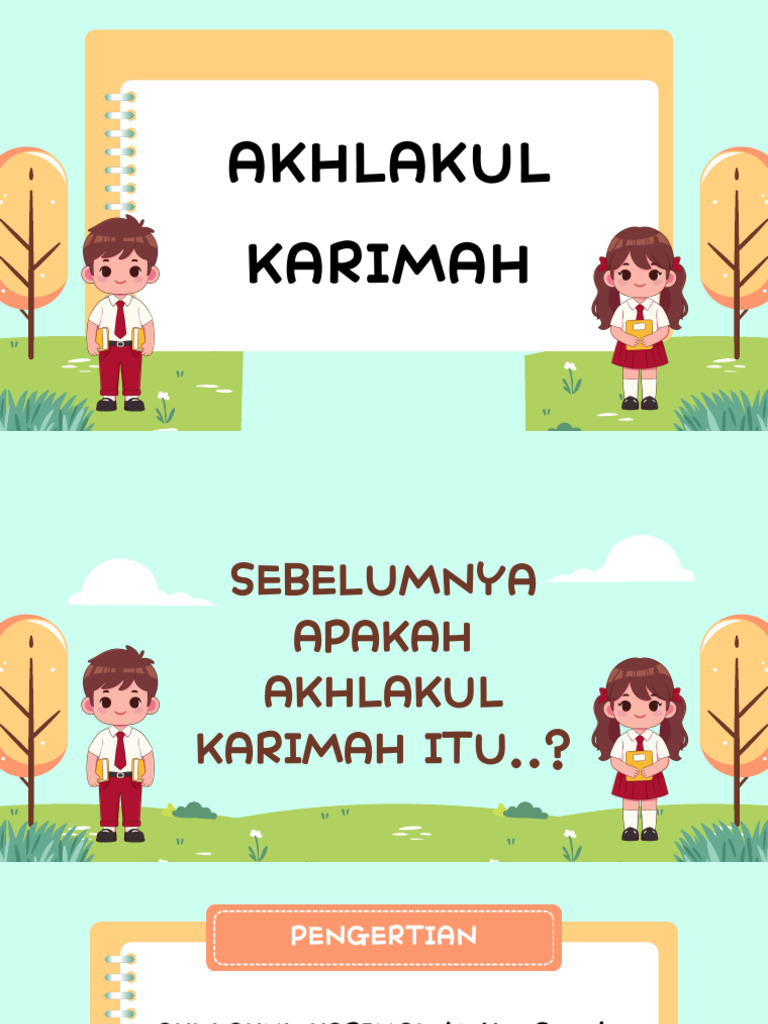 Panduan Akhlakul Karimah dalam Islam | PDF