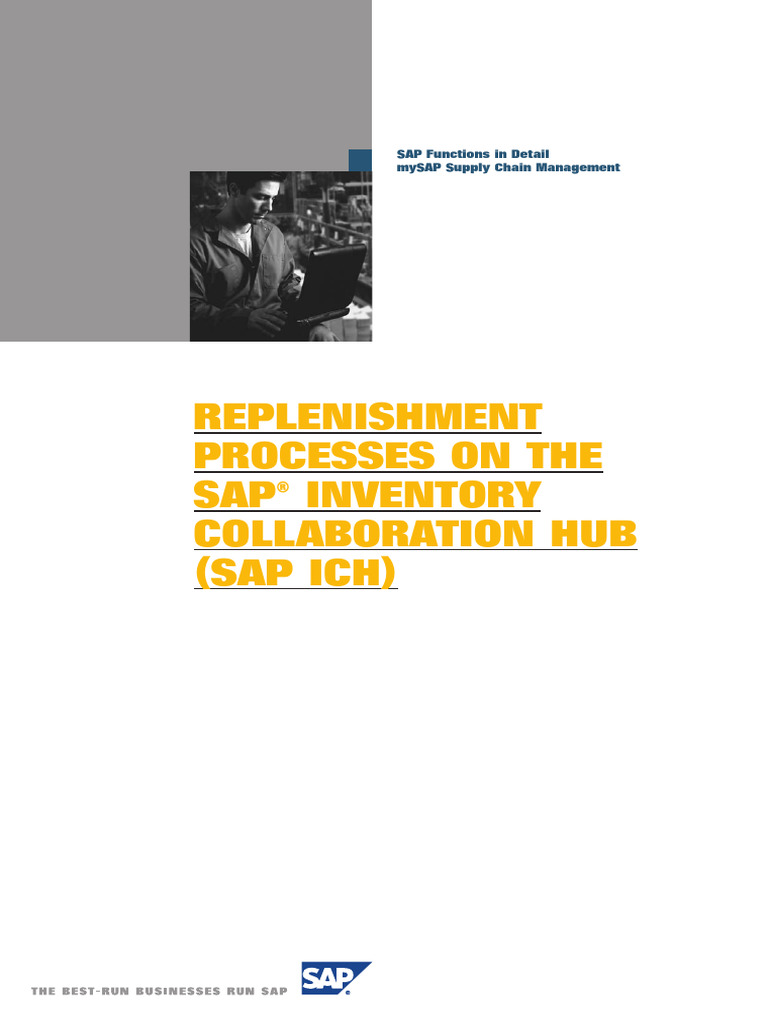 SAP Inventory Collaboration Hub Overview | PDF | Supply Chain | Ibm Db2