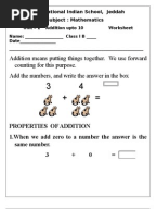 ukg english worksheet