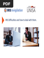 IRIS Setup Guide for UNISA Exams | PDF