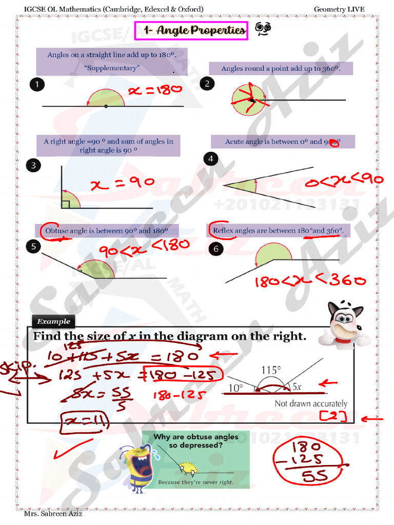 1 Angles | PDF