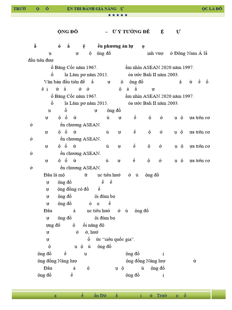 C NG Đ NG Asean | PDF