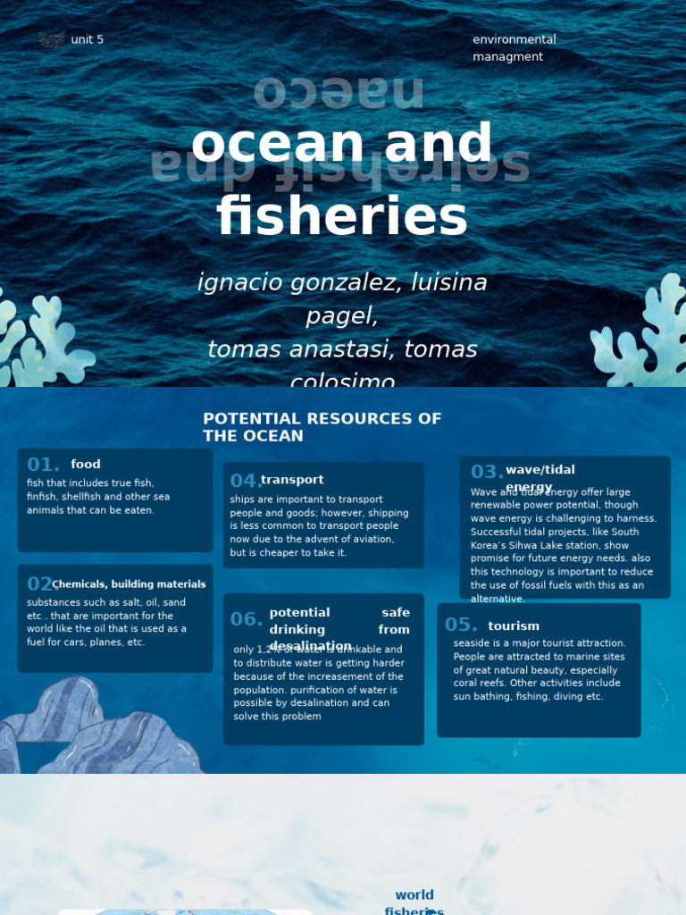 Ocean Resources and Fisheries Management | PDF | Overfishing ...