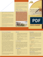 FDP On Research Methods Brochure