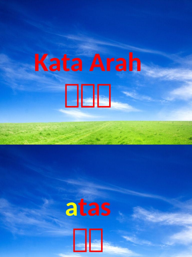 Kata Arah | PDF