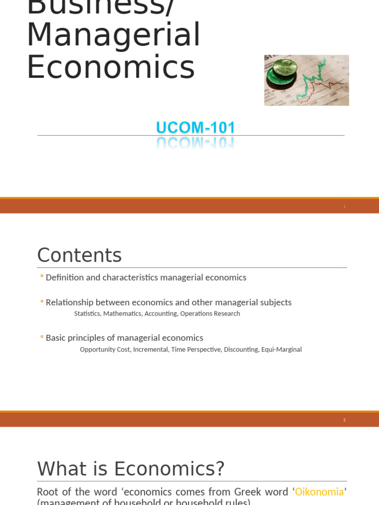 1.0 Intro To Business Economics | PDF | Economics | Microeconomics