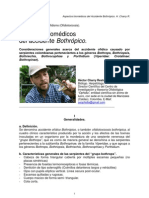 Ofidismo: Aspectos Biomédicos Del Accidente Bothropico - Héctor Charry Restrepo.