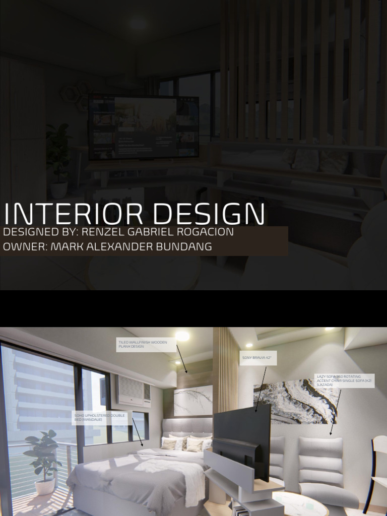 Comprehensive Interior Design Plan | PDF | Furniture | Interior Design
