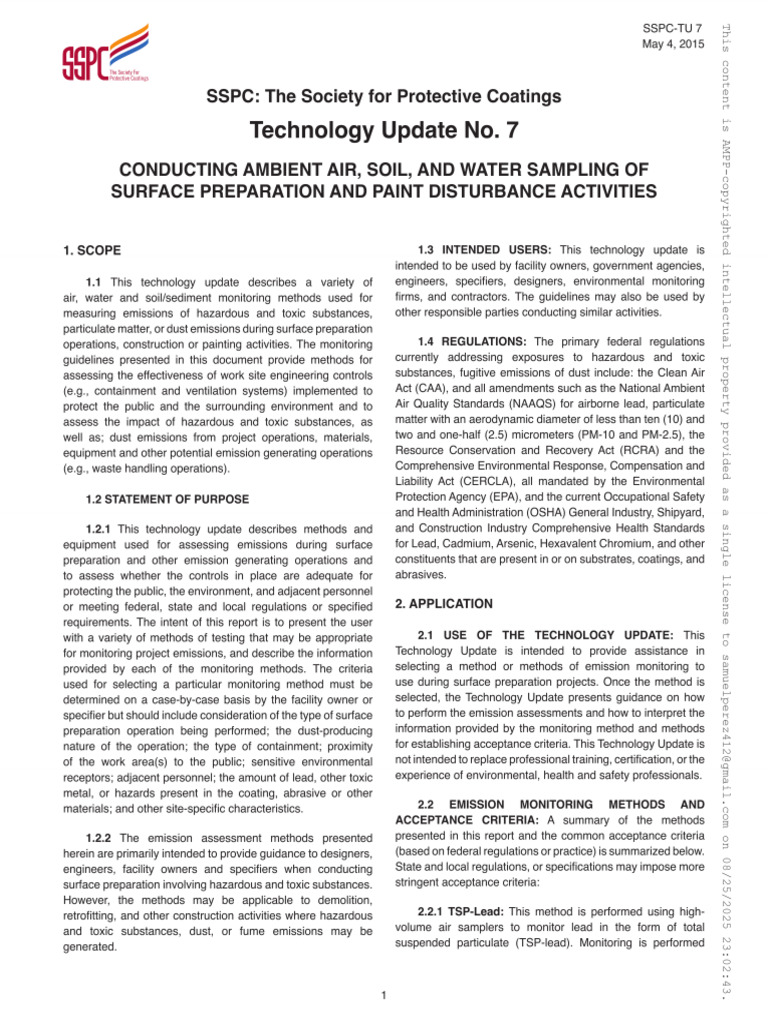 Sspc-Tu 7-2015 | PDF