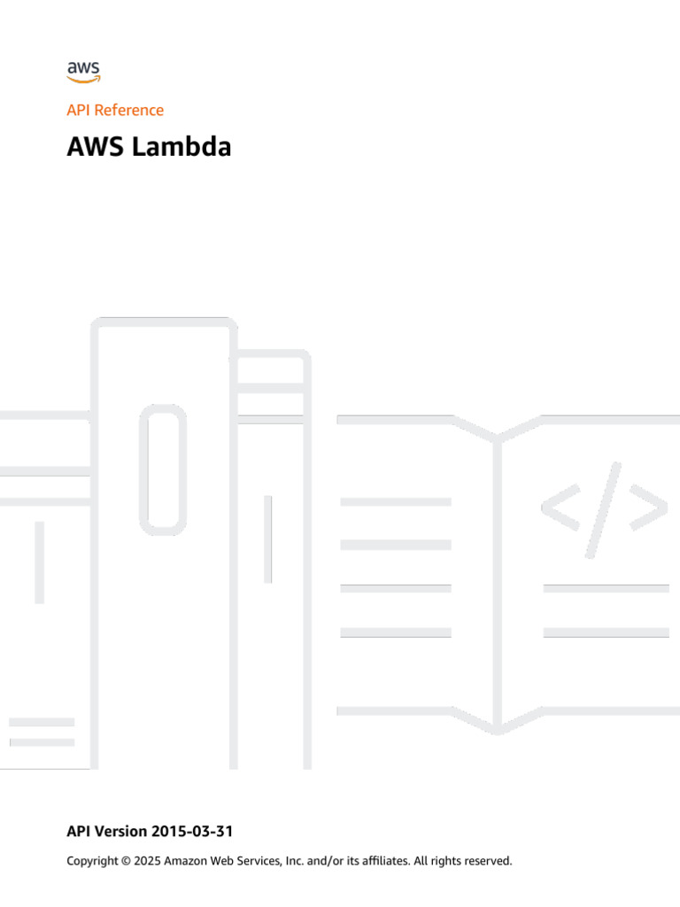 AWS Lambda API Reference Guide | PDF | Uniform Resource Identifier