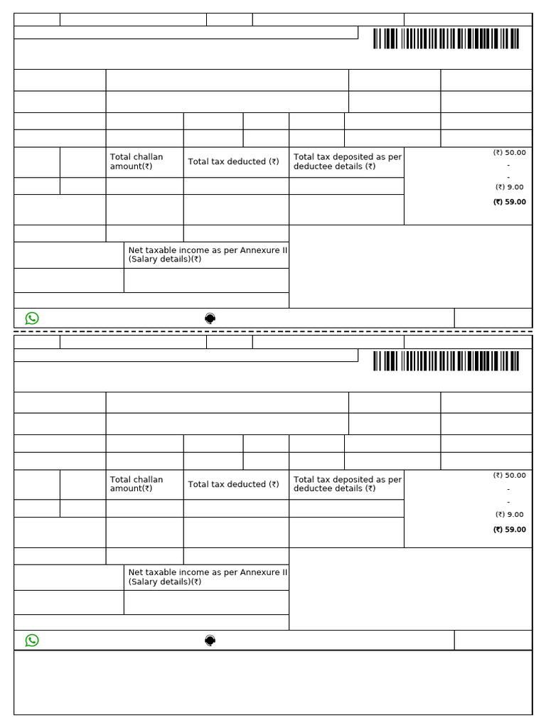 TDS Statement Receipt for 2025-26 | PDF | Tax Deduction | Income Tax