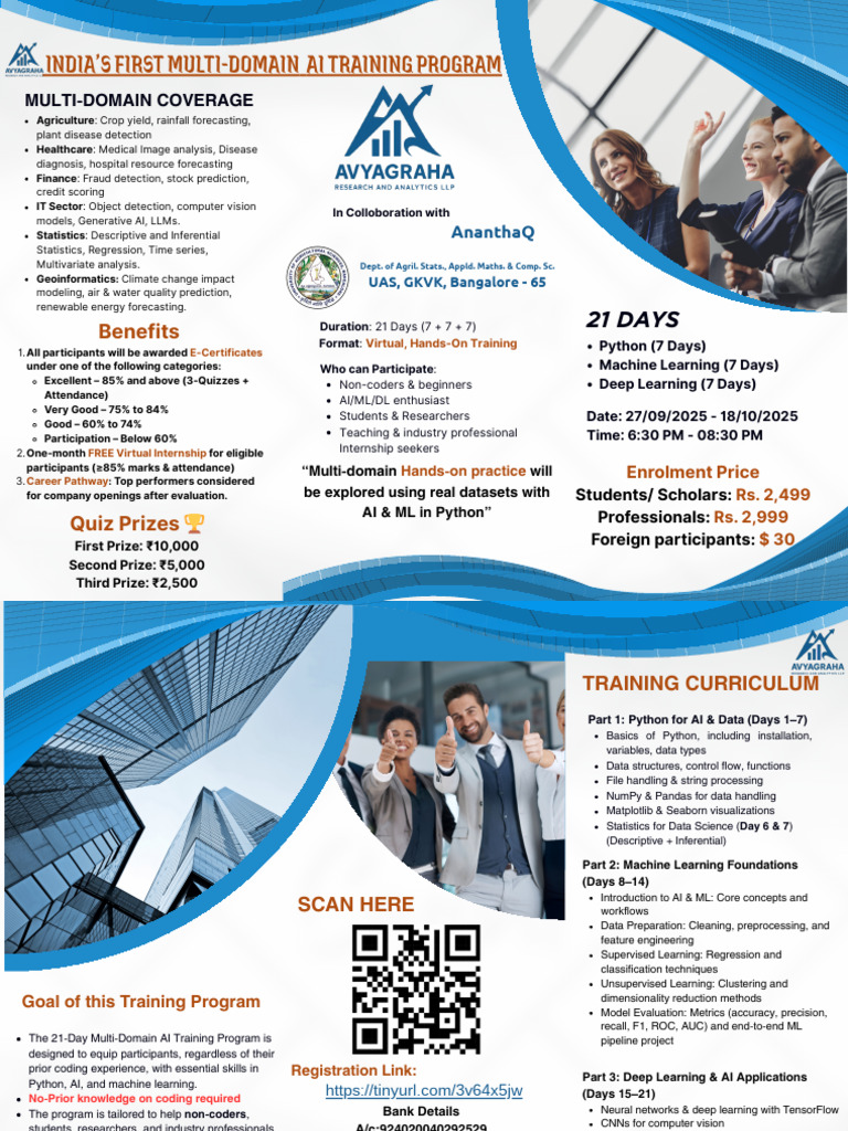 21-Day AI Training Program in India | PDF | Machine Learning ...