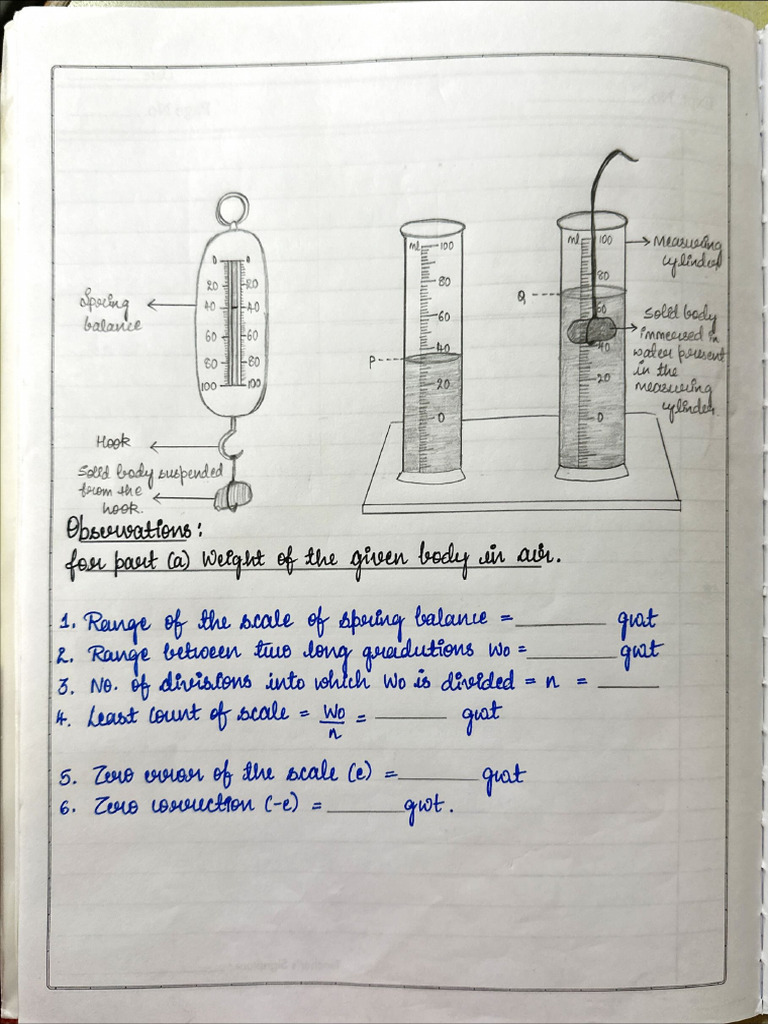 9th Physics Experiments | PDF