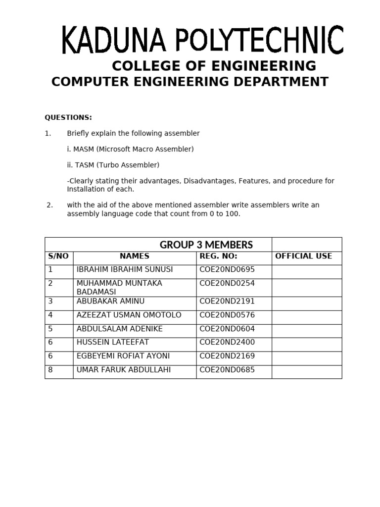 Group 3 | PDF