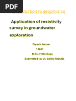 Electrical Resistivity Tomography Overview | PDF | Electrical ...