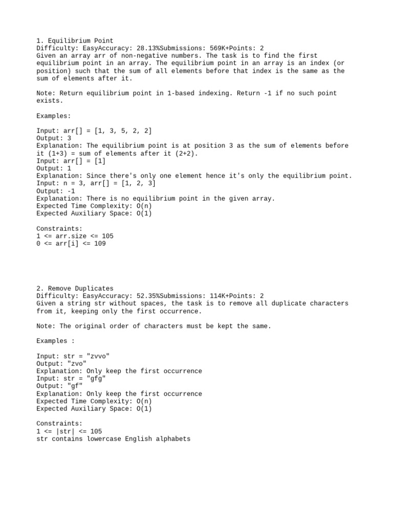 Equilibrium Point | PDF | Applied Mathematics | Algorithms And Data ...