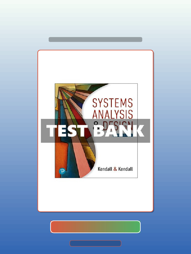 Answers for Systems Analysis and Design 10 Ed Kendall eBook and ...