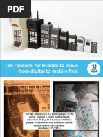 Ten reasons to go mobile first