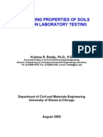 Engineering Properties of Soils Based On Laboratory Testing: Krishna R. Reddy, PH.D., P.E
