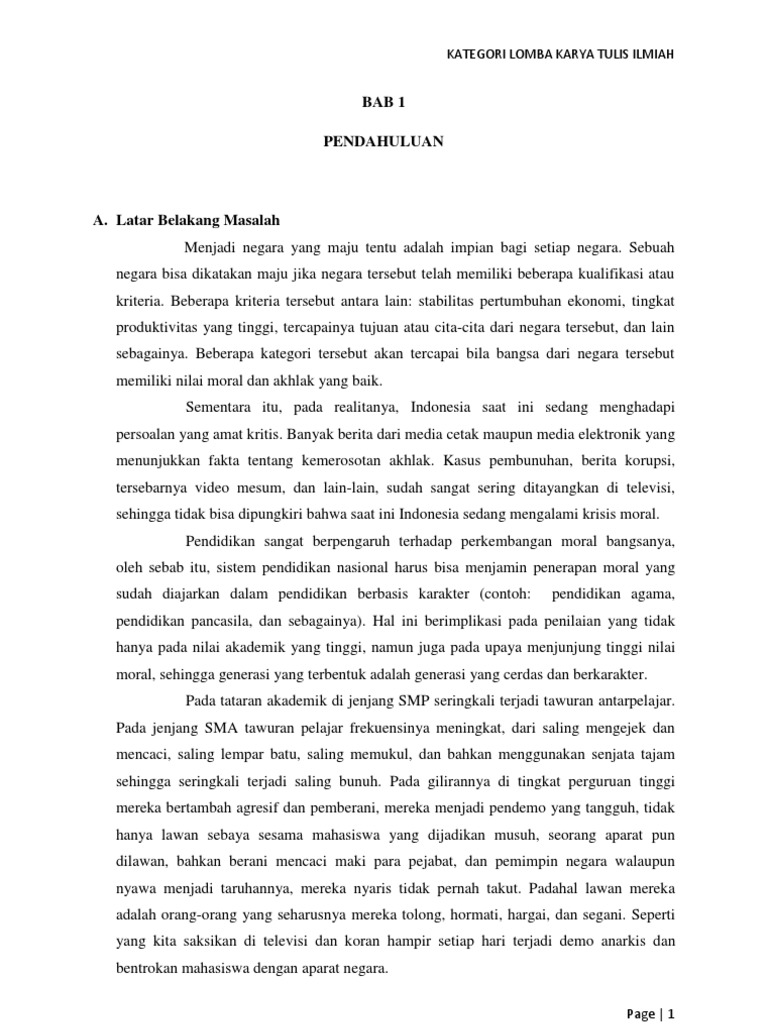 Kumpulan Teks Pidato Tentang Pendidikan Karakter Kumpulan Referensi Teks Pidato