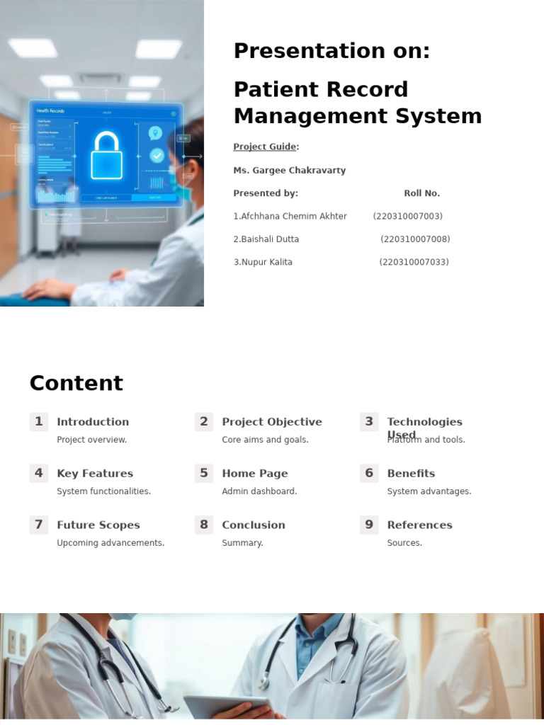 Patient Record Management System Guide | PDF | Information Technology ...