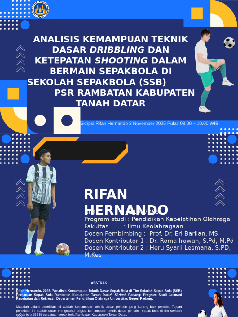Ujian Skripsi Rifan Hernando | PDF