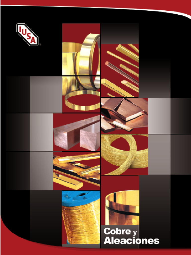Catalogo Cobre y Aleaciones | PDF | Cobre | Latón