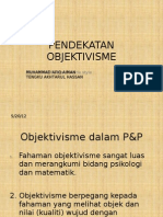 Pendekatan Objektivisme