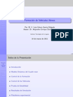 Formacin de Vehiculos Aereos PRESENTACION