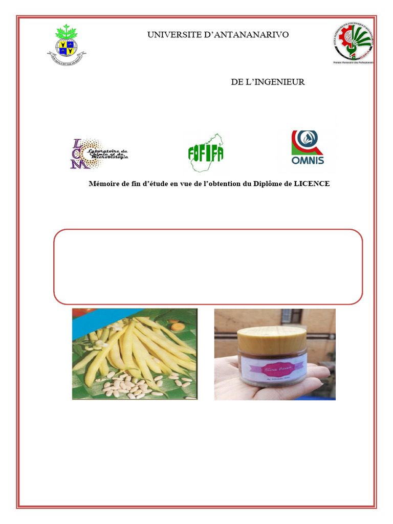 Cosmétiques bio : Légumineuses et procédé vert | PDF | Cosmétique ...