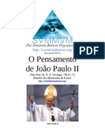 Pensamento -  João Paulo II