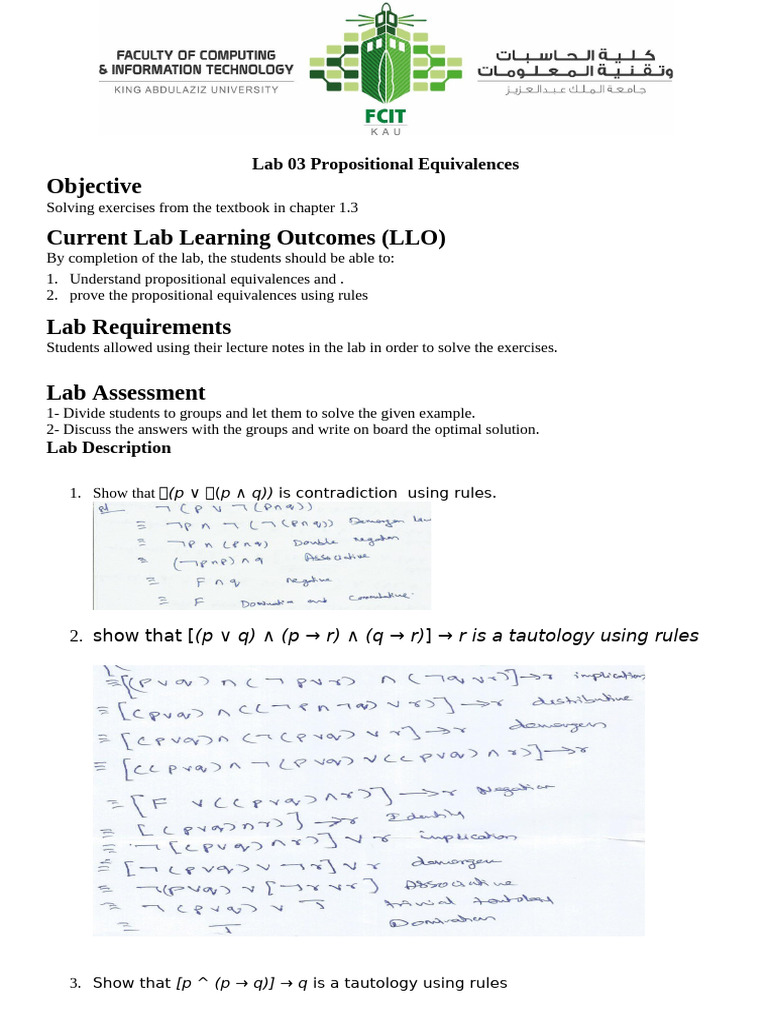 Lab 03 Solution | PDF