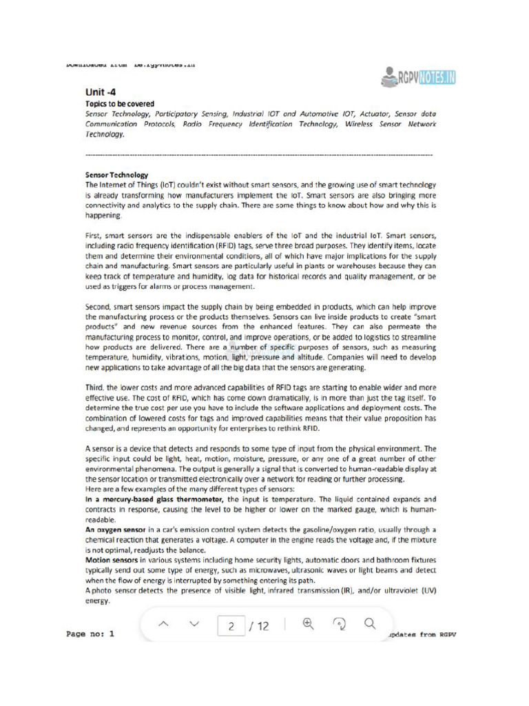 Internet of Things | PDF