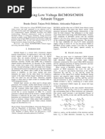 Schmitt Trigger Design in LTSpice | PDF | Electrical Engineering ...