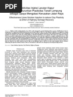 Download Injeksi Larutan Kapur untuk Menurunkan Plastisitas Tanah by Sumi Sumiyanto SN94202612 doc pdf