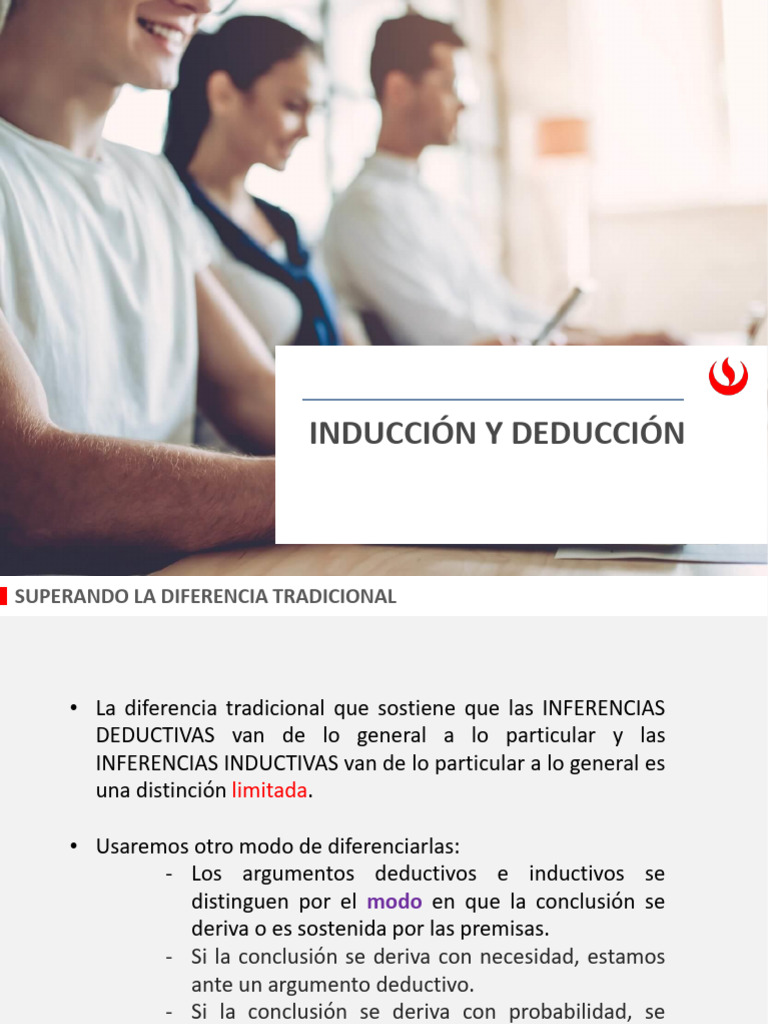 Inducción y Deducción: Diferencias Clave | PDF | Razonamiento deductivo ...