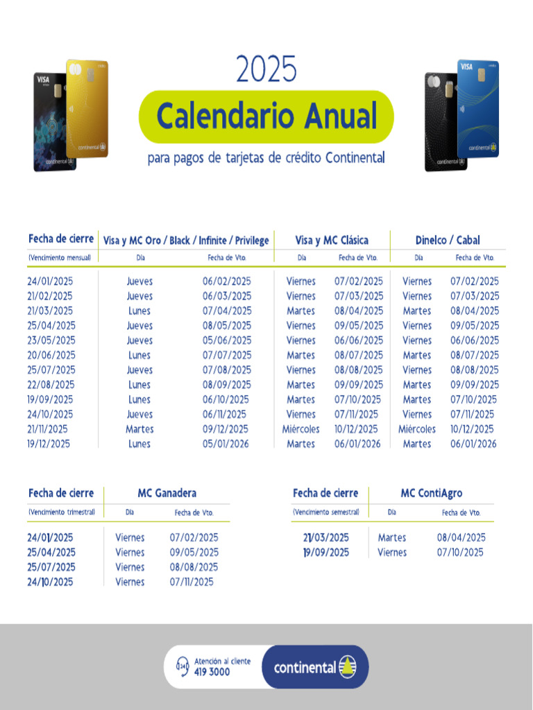 Calendario de Fechas de Vencimiento 2025 065c3474e1 | PDF