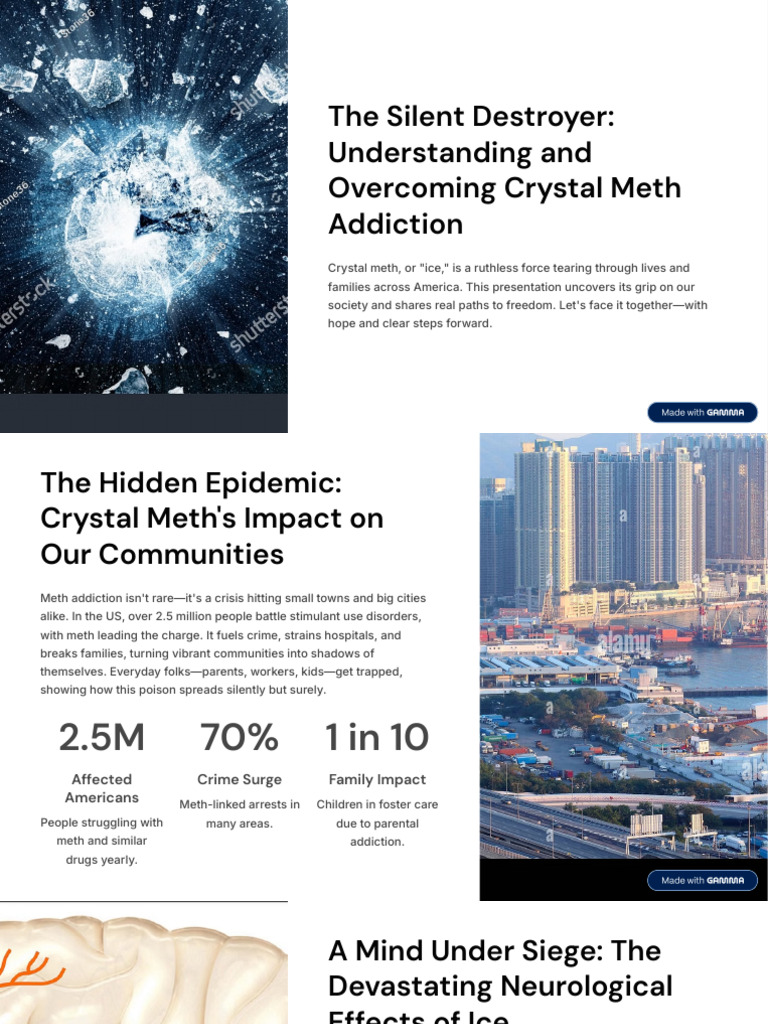 The Silent Destroyer Understanding and Overcoming Crystal Meth ...