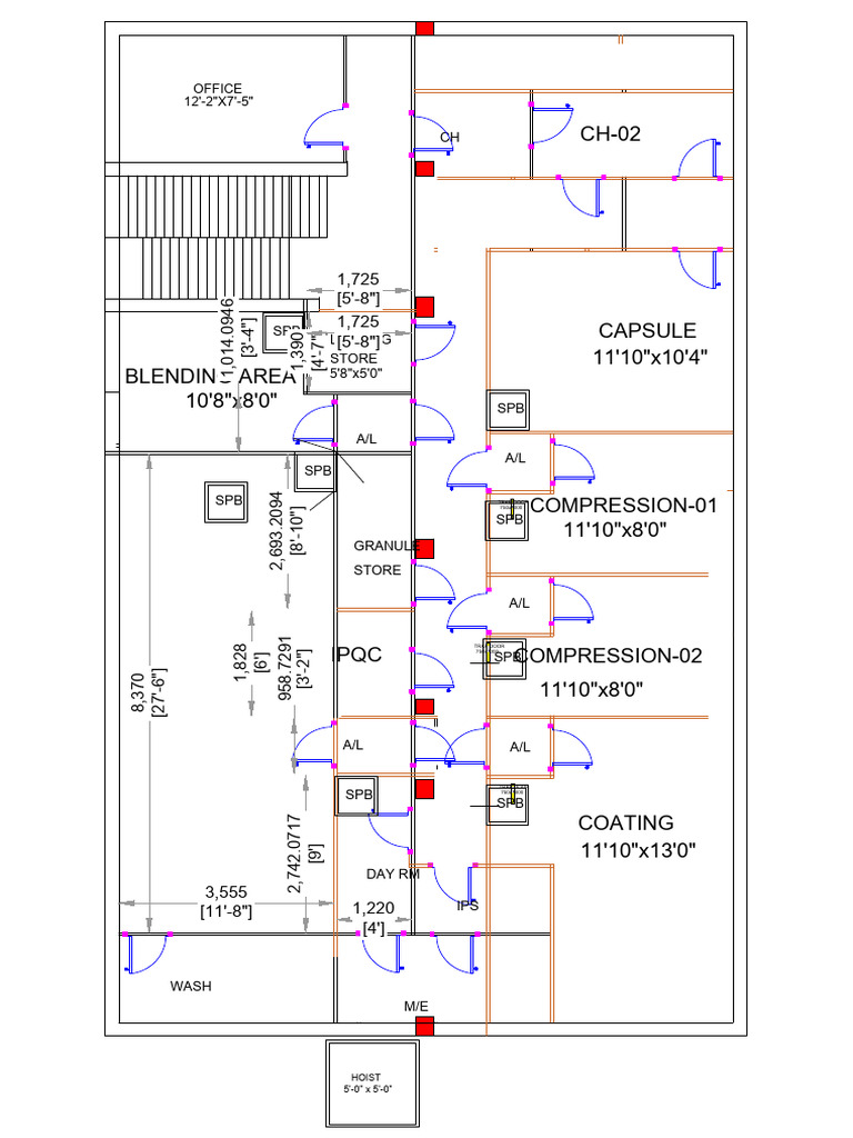 Facility Layout and Dimensions Overview | PDF