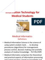 Medical Informatics For Medical Students