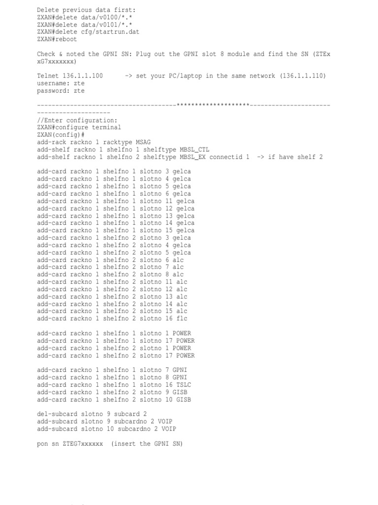 Config v.3.1 Revised) | PDF | Telecommunications | Internet Standards