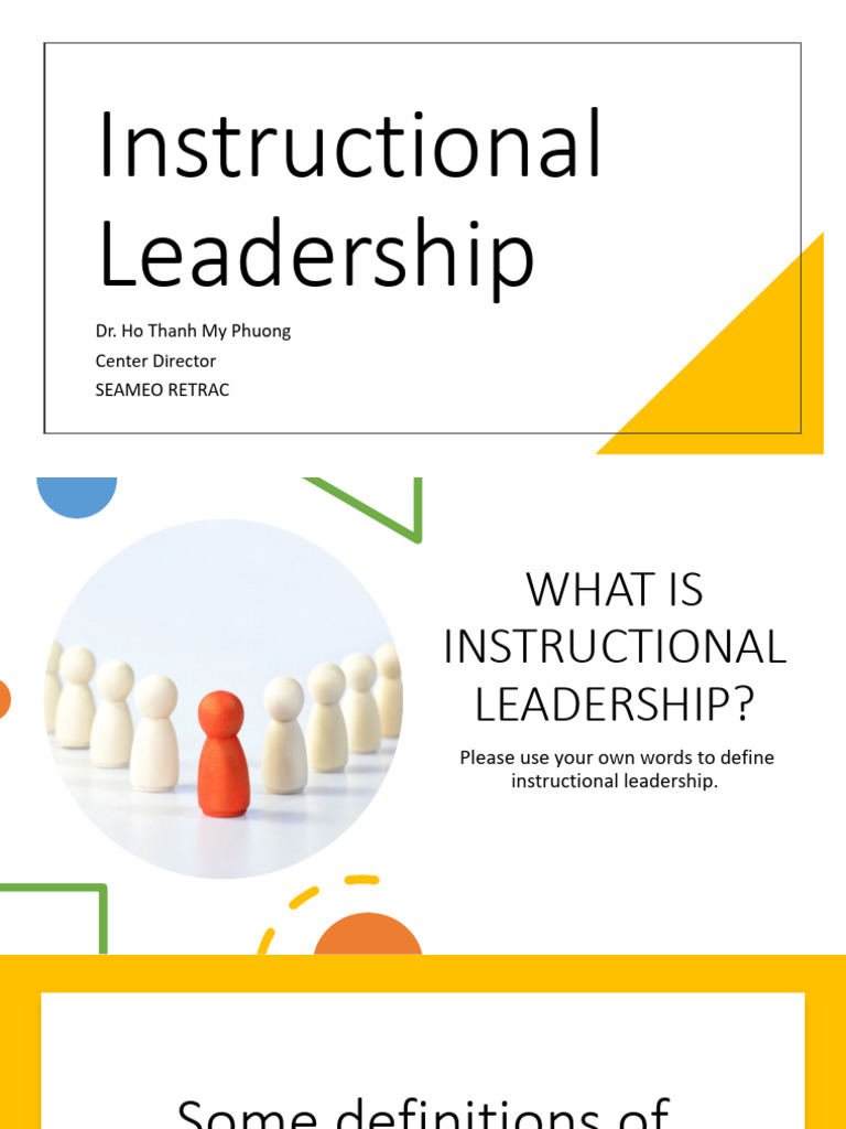 Understanding Instructional Leadership | PDF | Sustainability | Leadership
