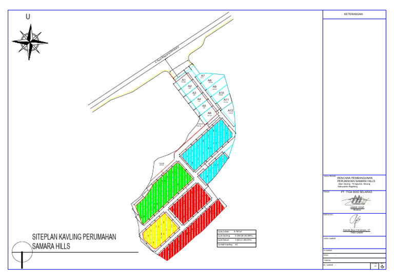 02 Siteplan Rencana | PDF