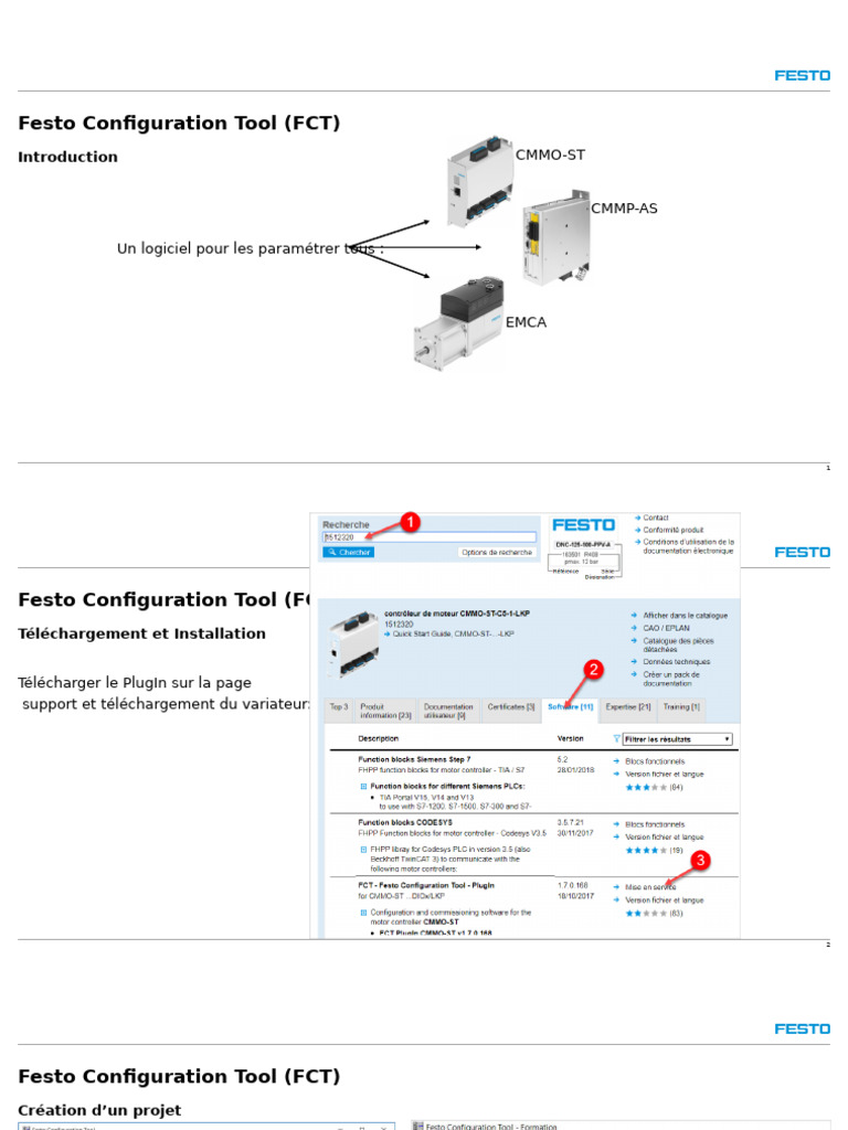 Outil de Configuration Festo (FCT) | PDF