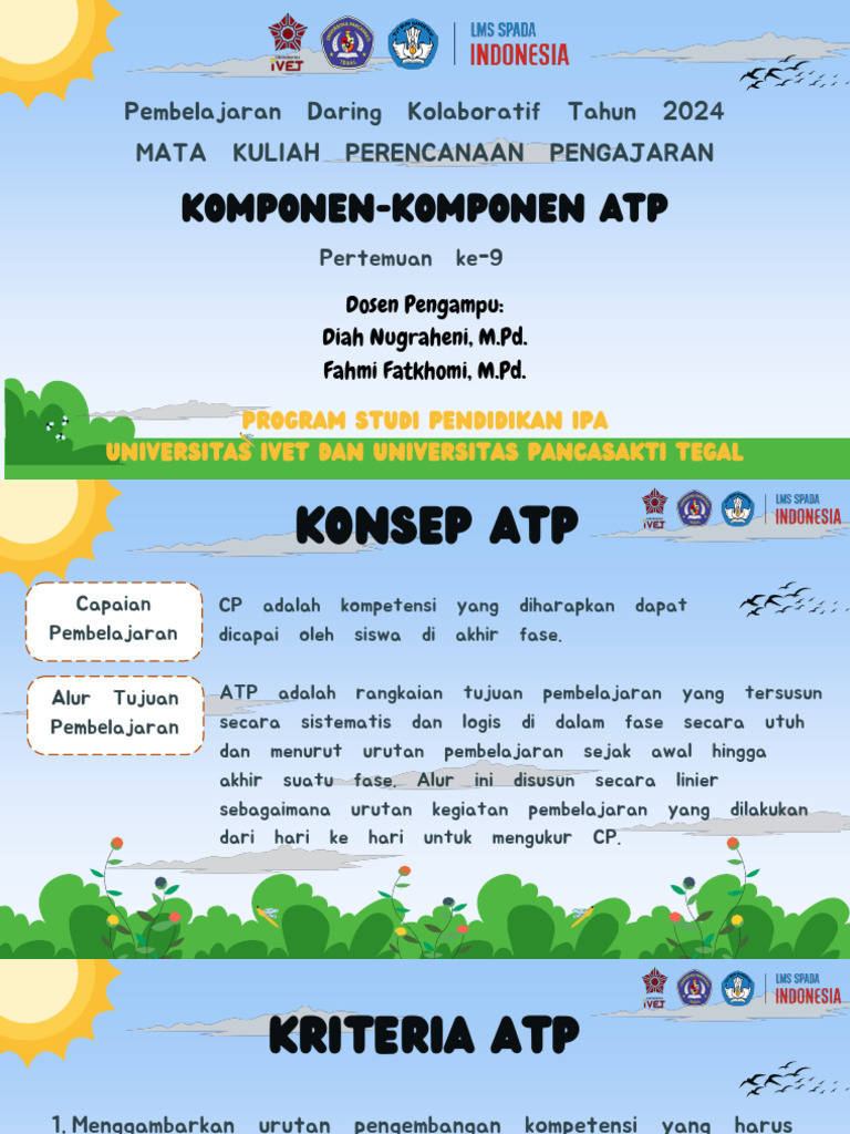 Komponen Variasi dalam ATP | PDF